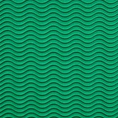 Decoración verde oscuro cartón ondulado 3D B2 50x70cm 1ud