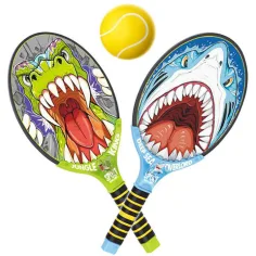 imagen de Deep Sea Overlord vs Jungle King set de tenis con dos pelotas 2