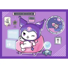imagen de Días de Kuromi 4 en 1 puzzle - Trefl 3