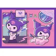 imagen de Días de Kuromi 4 en 1 puzzle - Trefl 4