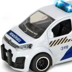 imagen de Dickie SOS serie: Citroen SpaceTourer coche de policía con radar - Simba toys 3