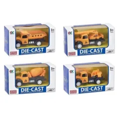 Die-Cast Classics: Camiones de construcción en varias versiones 1/55