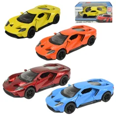 Die-Cast: Coche deportivo con luz y sonido en varias versiones 13cm