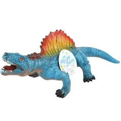 Dino World: Figura de dinosaurio Canthosaurus de material vinílico que emite sonido con relleno de algodón de 35 cm