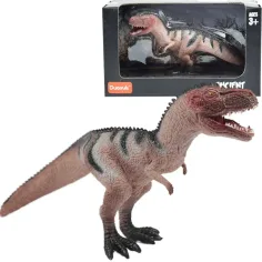 Dino World: Figura de Giganotosaurus de 16 cm meticulosamente elaborada en embalaje decorativo
