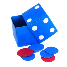 Disco contable en caja