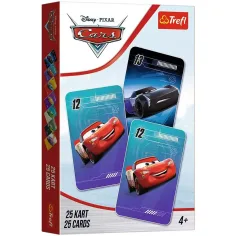 Disney: Cars 3 juego de cartas de Póker - Trefl