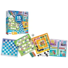 imagen de Disney: colección de juegos de mesa 15 en 1 - Trefl 2