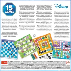 imagen de Disney: colección de juegos de mesa 15 en 1 - Trefl 4