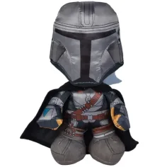 Disney: Figura de peluche del guerrero Mandaloriano 25cm