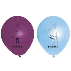 Disney: Frozen 2. Set de globos de 8 piezas de 28 cm