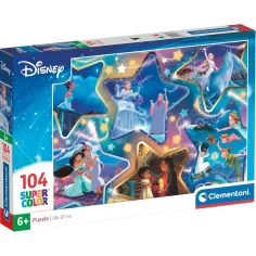 imagen de Disney Momentos Mágicos 104 piezas Supercolor puzzle - Clementoni 1