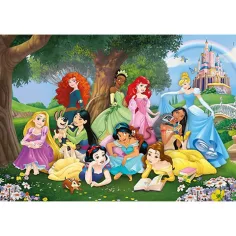 imagen de Disney Princesas Puzzle Super Color de 104 piezas - Clementoni 2