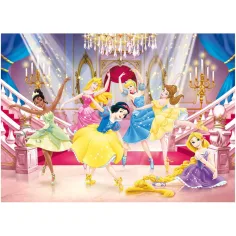 imagen de Disney Princesas 2 en 1 rompecabezas y libro para colorear de 250 piezas 50x35cm - Lisciani 2