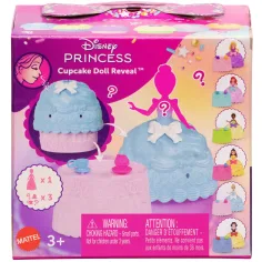 Disney Princesas: Mini cupcake sorpresa muñeca 1ud - Mattel