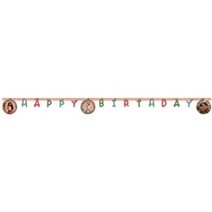 Disney Princesas Moana 2 cumpleaños "Feliz Cumpleaños" banner de fiesta 200cm