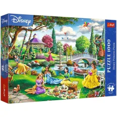 Disney Princesas picnic de primavera 1000 piezas Premium plus quality puzzle - Trefl