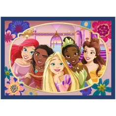 imagen de Disney Princesas - puzzle 4 en 1 de 4 x 88 piezas - Trefl 2