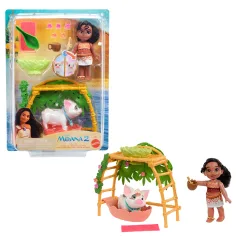 Disney Princesas: Set de juego de Vaiana 2 hermanos - Mattel