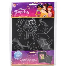 Disney Princess: set de creación de rasguños de 2 piezas - Canenco