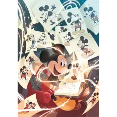 imagen de Disney: Puzzle compacto clásico de 1000 piezas de Mickey Mouse 50x70cm - Clementoni 2