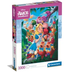 Disney: Puzzle de 1000 piezas de Alicia en el país de las maravillas - Clementoni