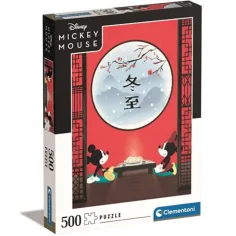 Disney: Puzzle de 500 piezas de Minnie y Mickey Mouse HQC - Clementoni