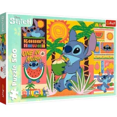 Disney: Puzzle de 500 piezas de Stitch - Trefl