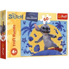 Disney: Puzzle de 60 piezas de Stitch - Trefl