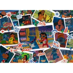 imagen de Disney: Stitch dulces recuerdos puzzle de 1000 piezas - Trefl 2