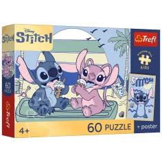 Disney Stitch Helado Diversión 60 piezas puzzle - Trefl