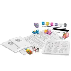 imagen de Divertidos animales kit de creación de imanes de yeso 2
