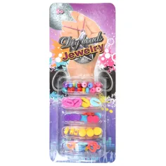 DIY Beads Jewelry: Kit para hacer pulseras con 50+ cuentas de conchas o colgantes
