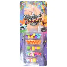 DIY Beads Jewelry: Set de creación de pulseras con 50+ cuentas de colores