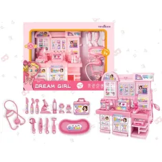 Dream Girl: Mini set médico con mostrador y accesorios