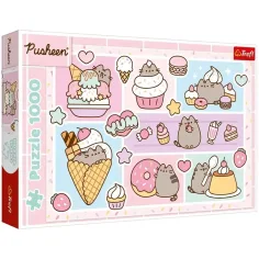 Dulce Pusheen puzzle de 1000 piezas - Trefl