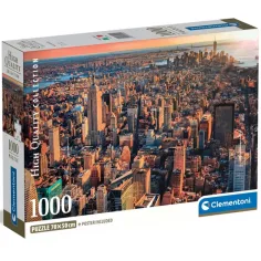 Edificios de Nueva York puzzle de 1000 piezas HQC - Clementoni