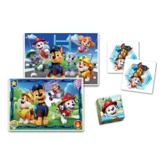 imagen de Edukit: Patrulla Canina 4 en 1 colección de juegos - Clementoni 3