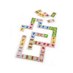 imagen de Eichhorn: Dominó de Madera Colorido con Motivos Infantiles - Simba Toys 2