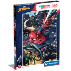 imagen de El asombroso Spider-Man rompecabezas Supercolor de 180 piezas - Clementoni 2