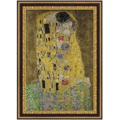 El beso, Klimt - rompecabezas de 500 piezas con marco - Trefl