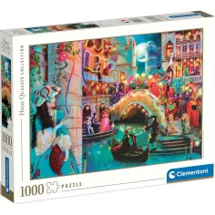 El carnaval de Venecia puzzle HQC de 1000 piezas - Clementoni