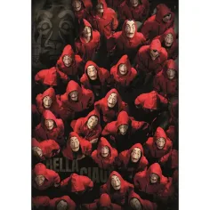 imagen de El gran atraco: ¿Ladrones o rehenes? puzzle de 1000 piezas - Clementoni 2