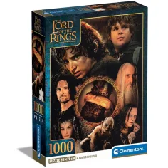 El Señor de los Anillos: El comienzo de la misión puzzle de 1000 piezas - Clementoni