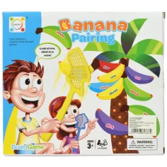 imagen de Emparejamiento de Plátanos: Juego de desarrollo de vocabulario en inglés con plátanos de velcro 5