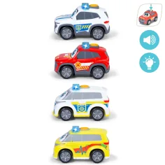 imagen de Coche de juguete ABC Emergency Team con luz y sonido, varios modelos, 1 ud. - Dickie Toys 3