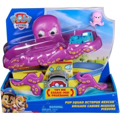 Equipo de perros de Patrulla Canina: juego de rescate de pulpo - Spin Master