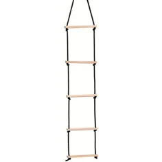 Escalera de cuerda de madera 180cm