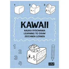 Escuela de dibujo Kawaii: aprende a dibujar paso a paso cuaderno de actividades - Trefl