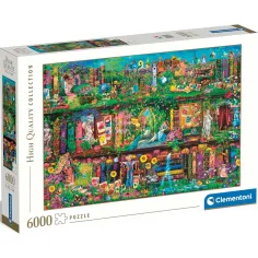Estante de jardín 6000 piezas HQC puzzle - Clementoni